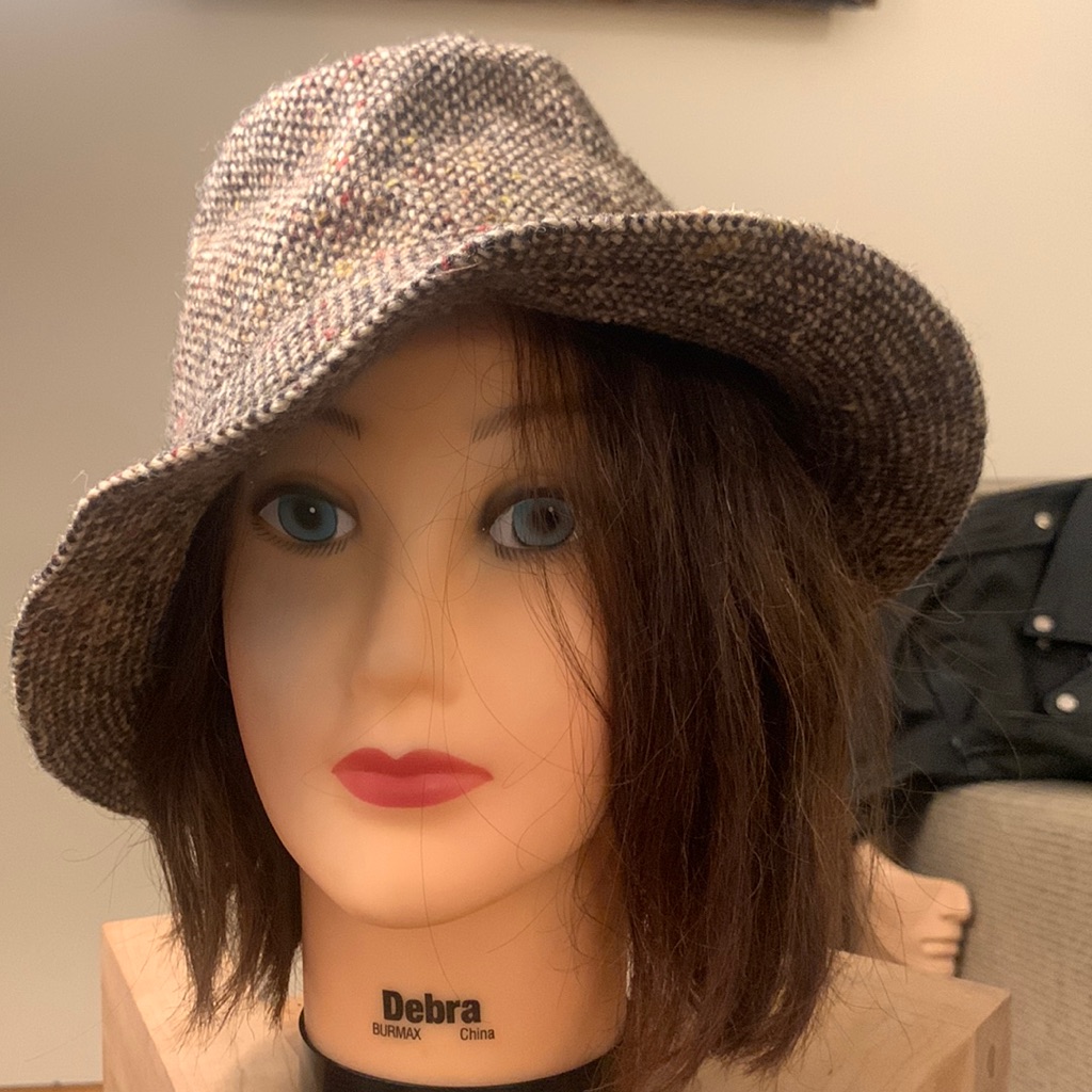 Irish Ireland Donegal Tweed HatDavid Hanna  Sons